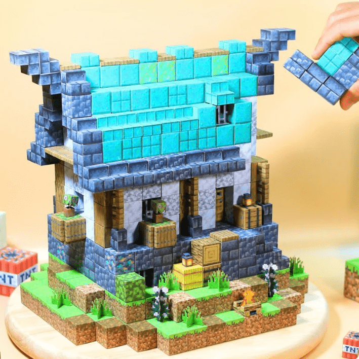 Et si ton enfant construisait SON monde pixelisé... sans écran ? - Ma boutique