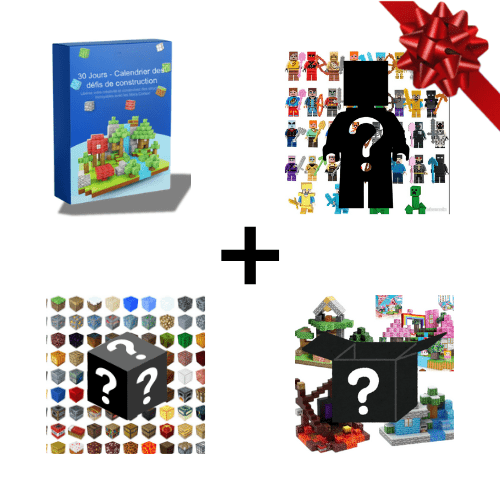 PERSONNAGES OFFERTS + GUIDE PDF "Idées créations" + PACK MYSTERE + BLOCS ALÉATOIRE - Haymeri